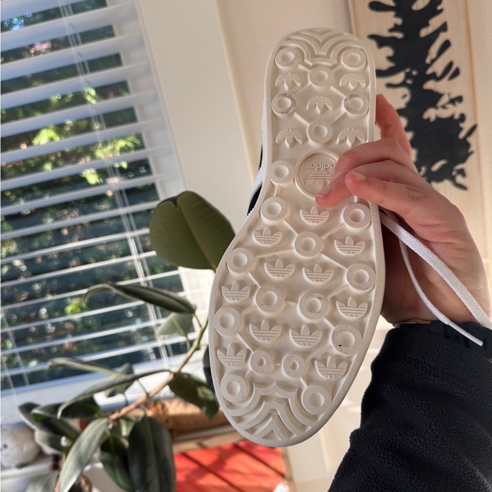 Adidas Black and White Platform Shoes - Picture 3 of 7